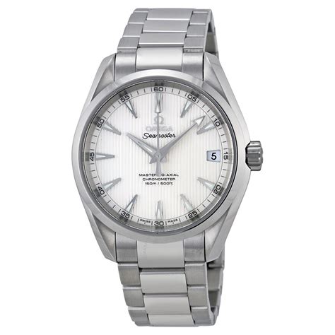 omega silver watch mens|omega silver watch price.